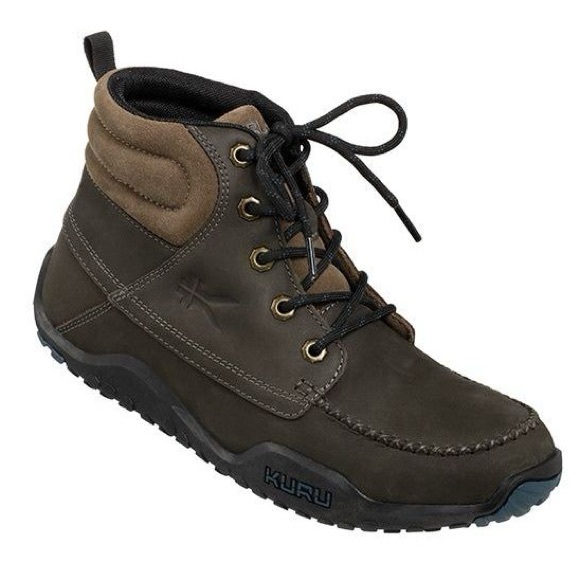 Kuru Quest Men\'s Brown Leather Ankle Lace Up Camp Hiking Boots mens 10.5 A 60 main image 10